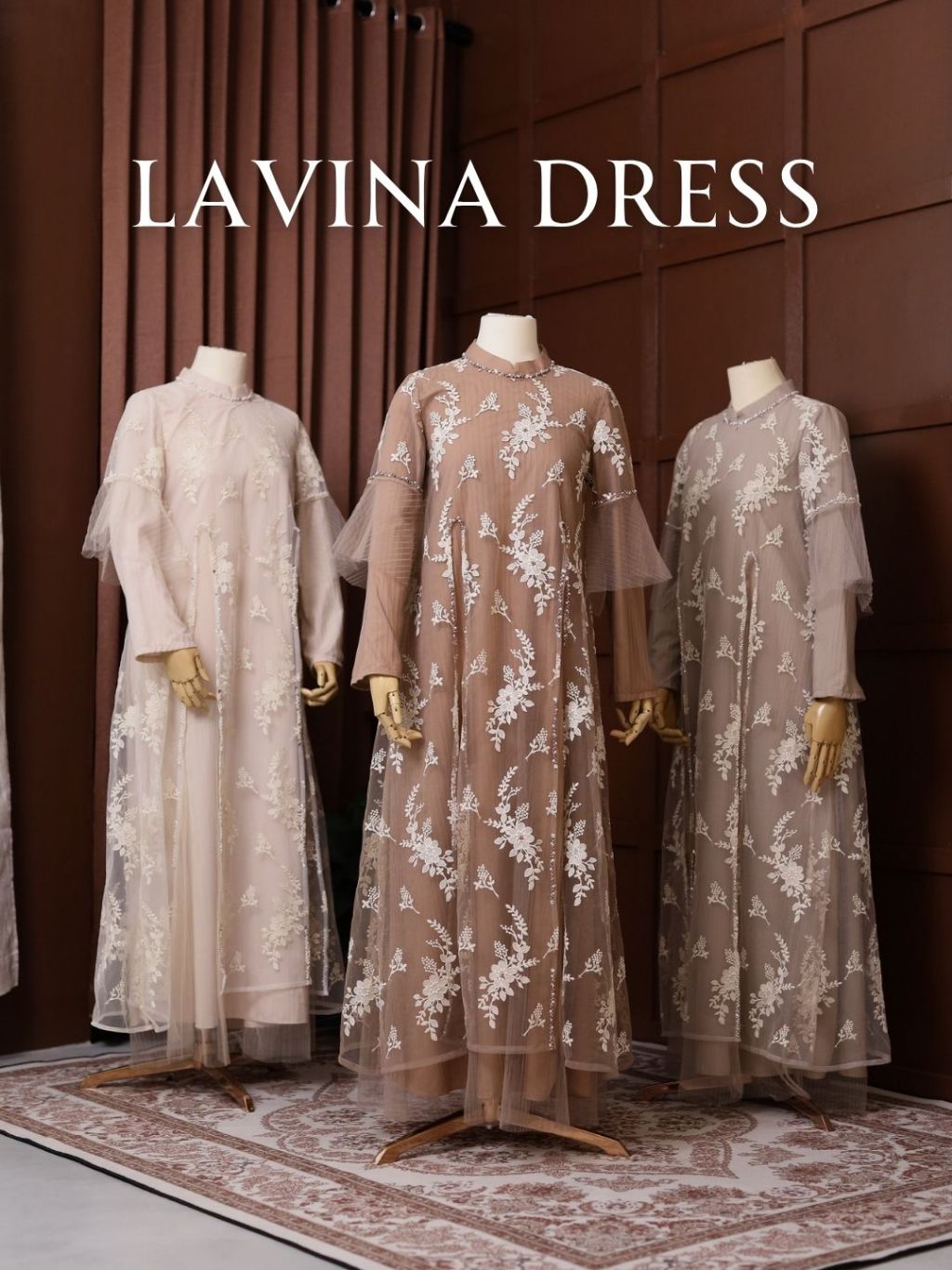 Lavina Dress Full Beads
