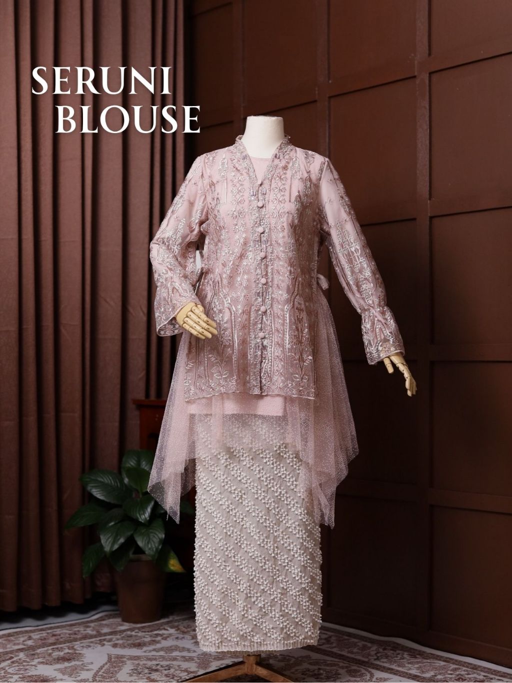 Seruni Blouse Busui Friendly