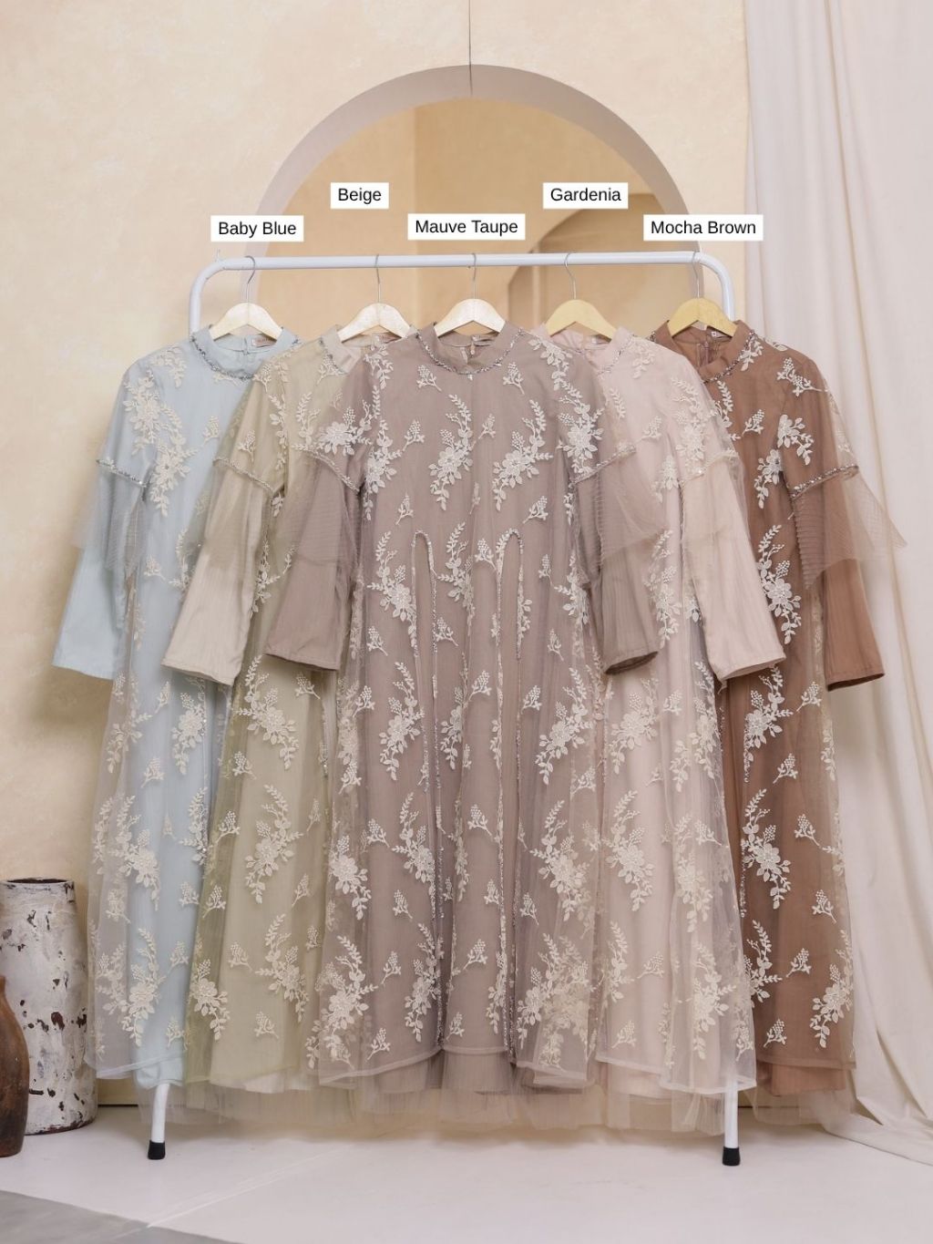 Lavina Dress Full Beads