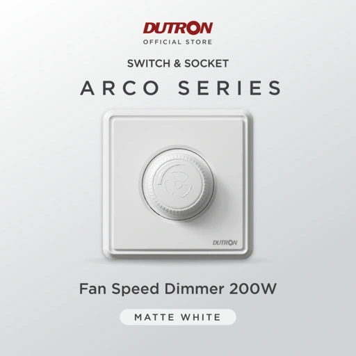 Image of DUTRON ARCO Series White Dimmer Kipas