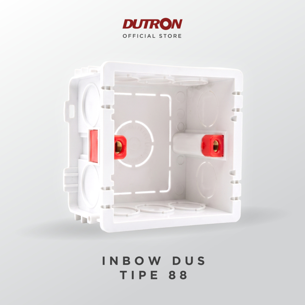 DUTRON Inbow Dus Ib Dus Inbow Dos Saklar / Mangkok Saklar Inbow Stop Kontak