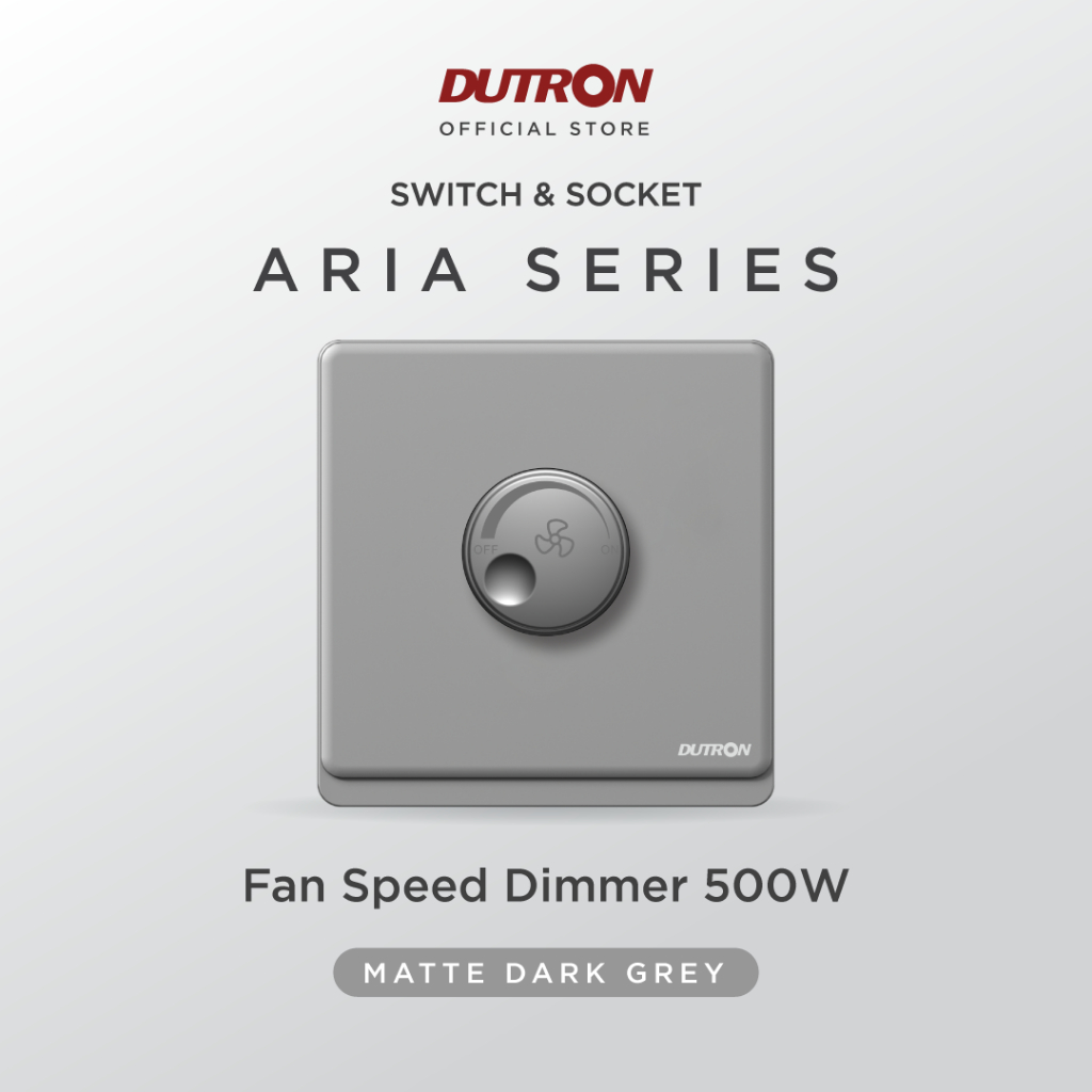 DUTRON ARIA Series Dark Grey Dimmer Kipas