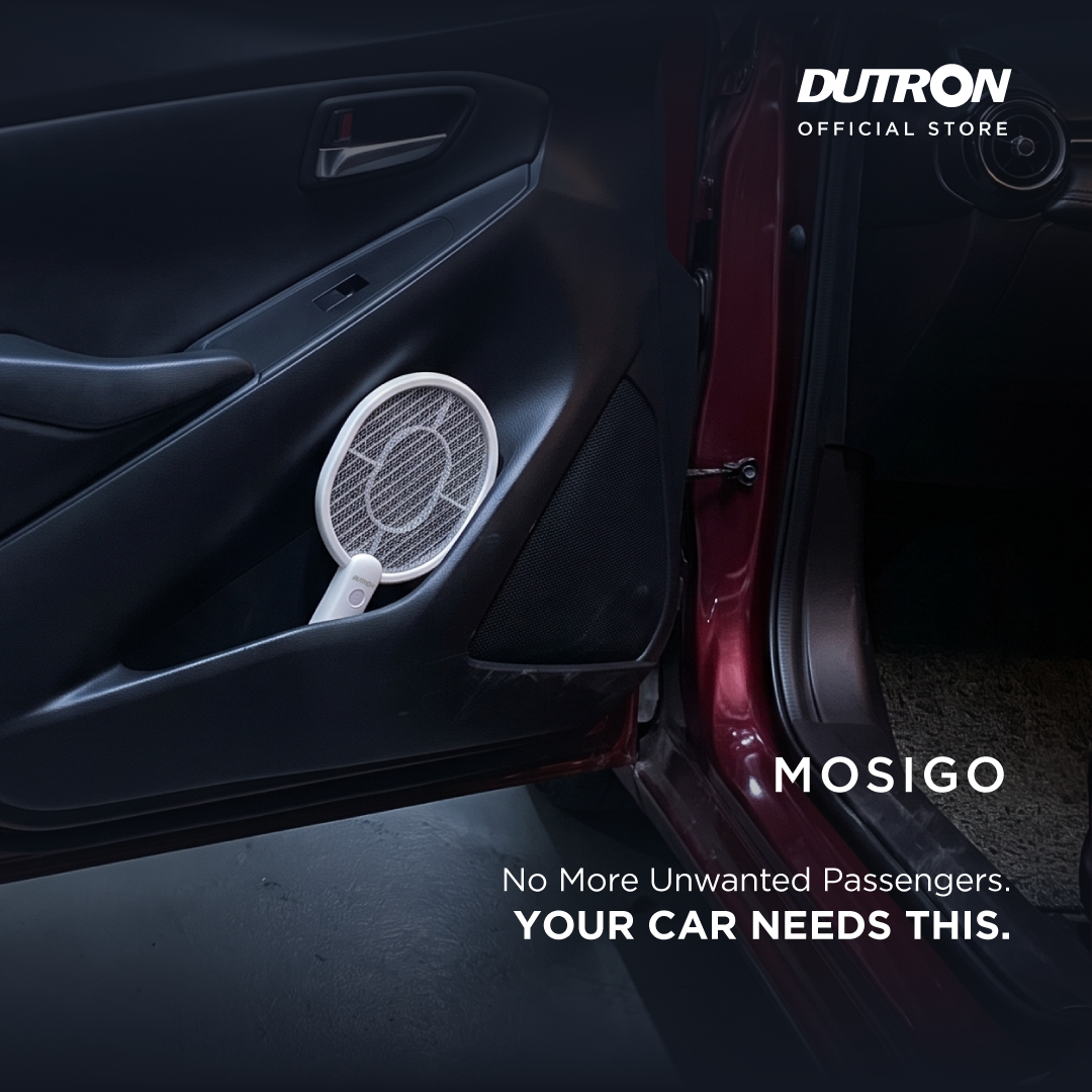 DUTRON Raket Nyamuk Mini Listrik UV MosiGo Rechargeable