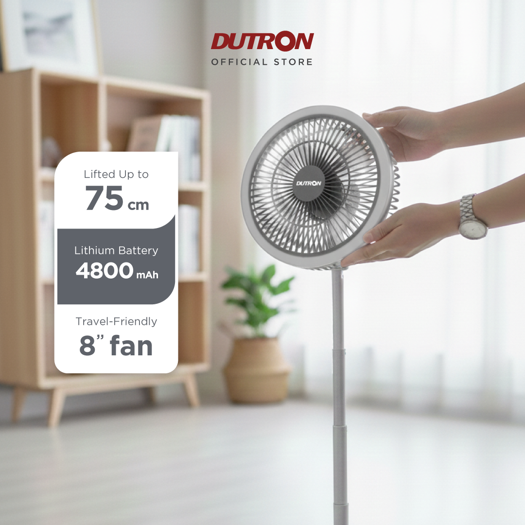 DUTRON Foldy Max Breeze - Kipas Angin Portable 3 in 1