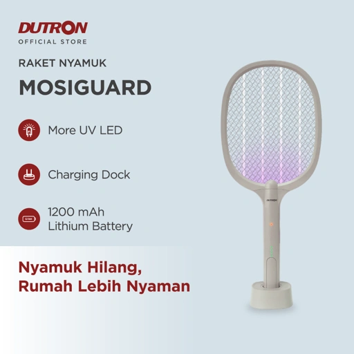 Image of DUTRON Raket Nyamuk UV Mosiguard