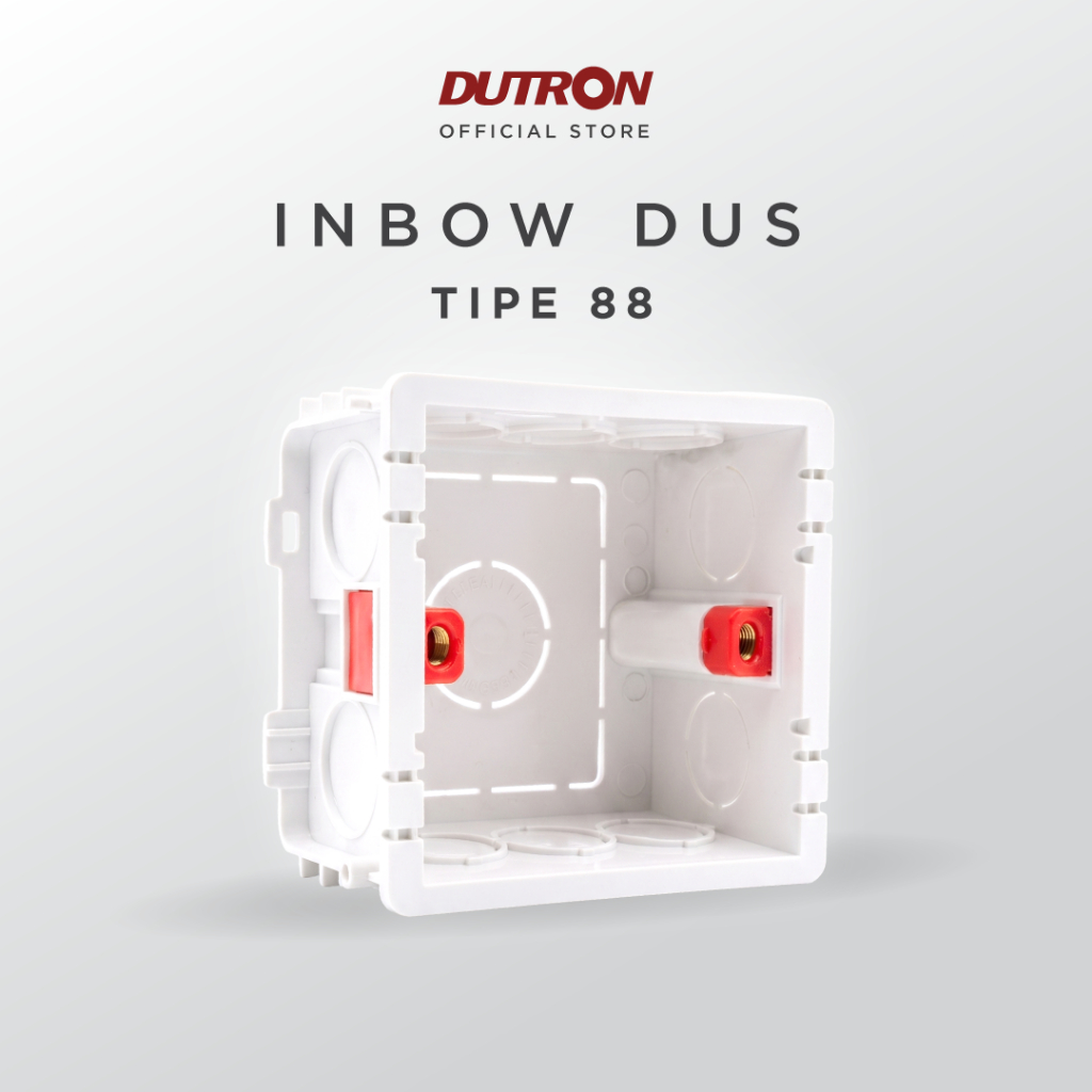 DUTRON Inbow Dus Ib Dus Inbow Dos Saklar / Mangkok Saklar Inbow Stop Kontak