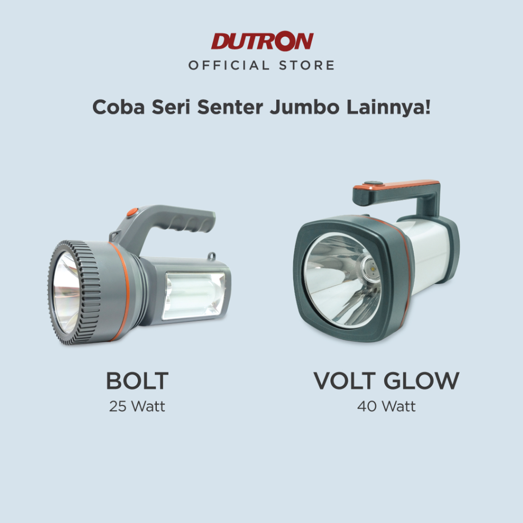 DUTRON Senter LED Jumbo Valeo Pro 40 Watt + 20 Watt