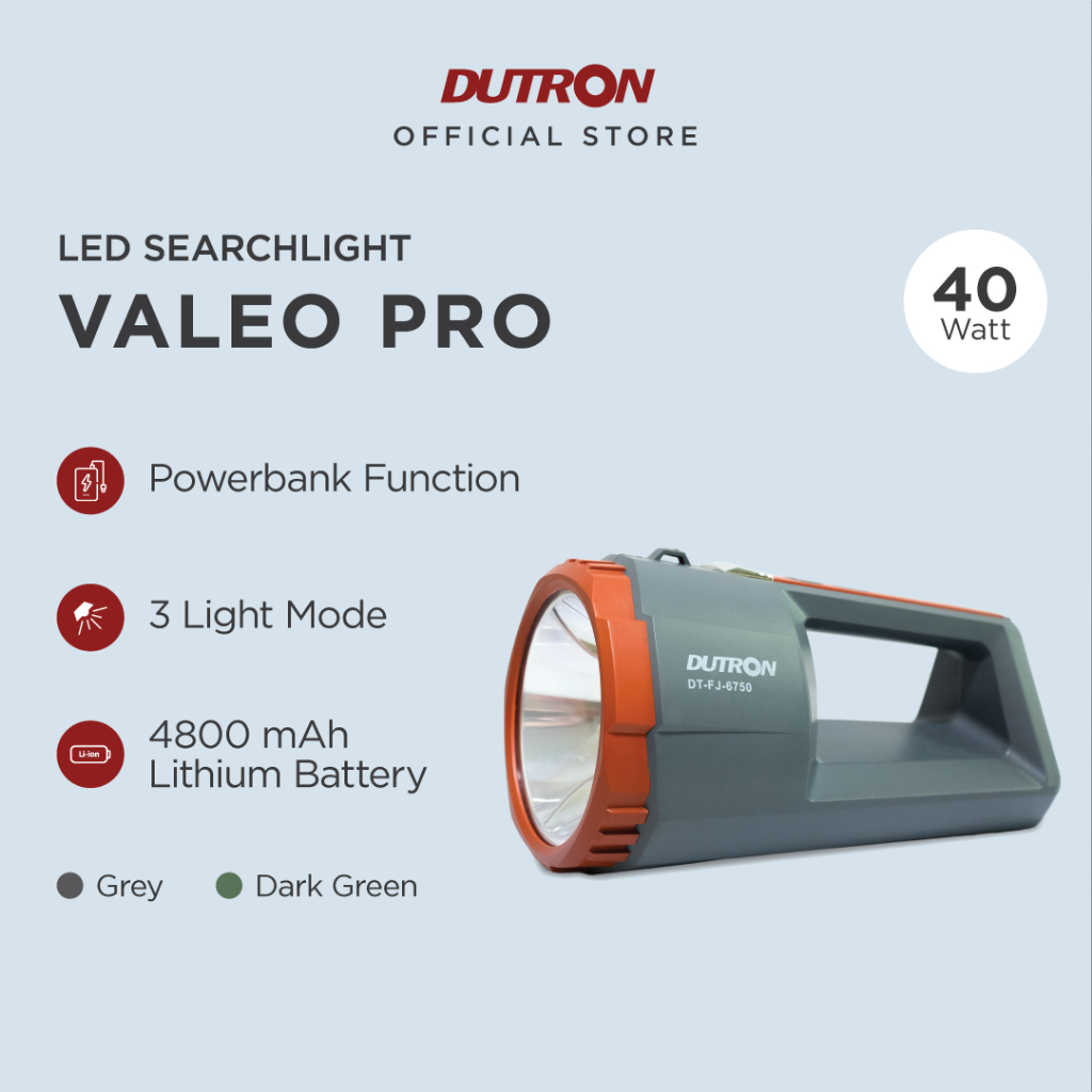 DUTRON Senter LED Jumbo Valeo Pro 40 Watt + 20 Watt