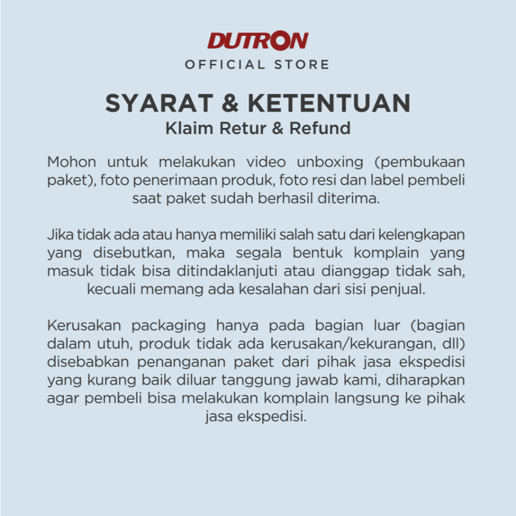 DUTRON Senter LED Xenon Alumunium 5W
