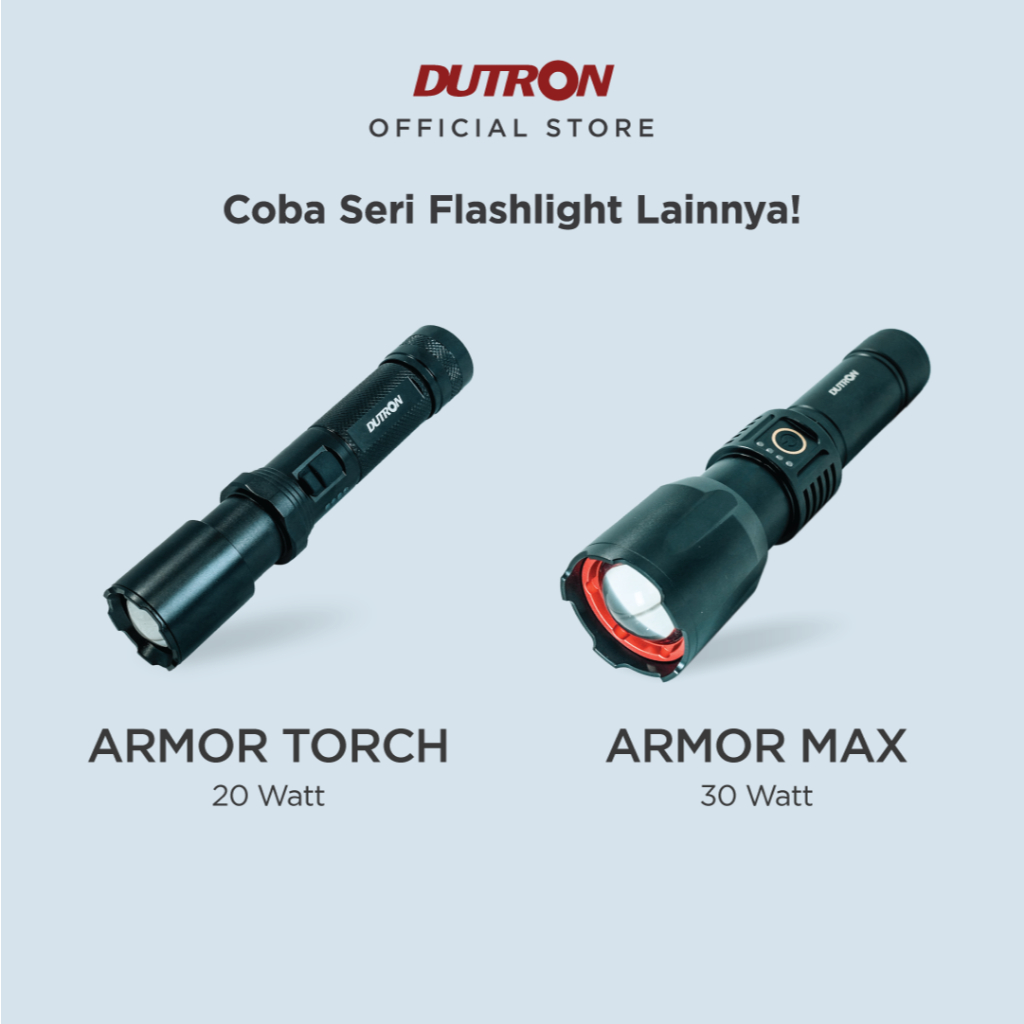 DUTRON Senter LED Xenon Alumunium 5W