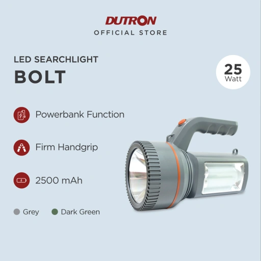 Image of DUTRON Senter LED Jumbo Bolt 25 Watt + 10 Watt