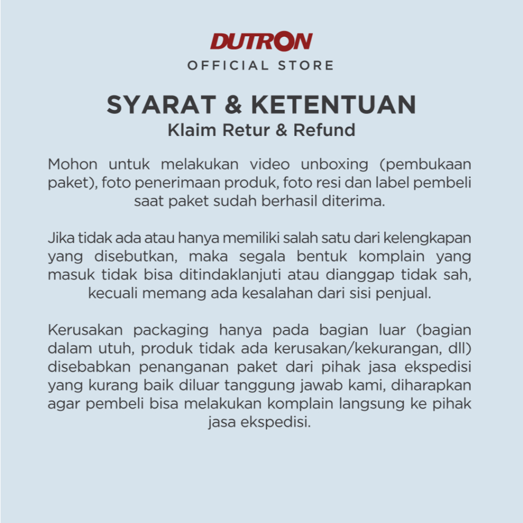DUTRON Senter Kepala LED Lumi Beam Outdoor Rechargeable 25 Watt