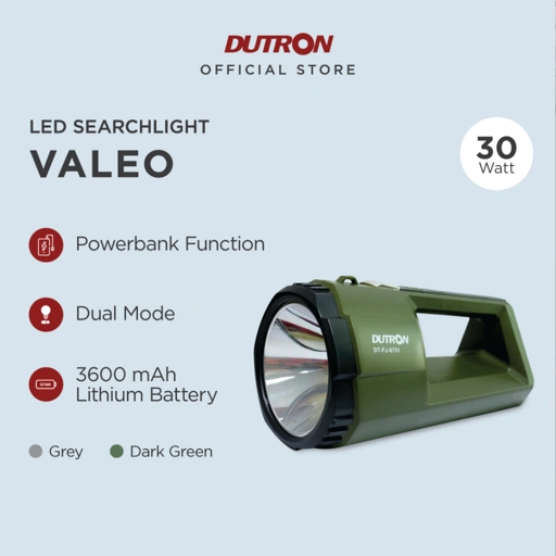 Image of DUTRON Senter LED Jumbo Valeo 30 Watt + 15 Watt