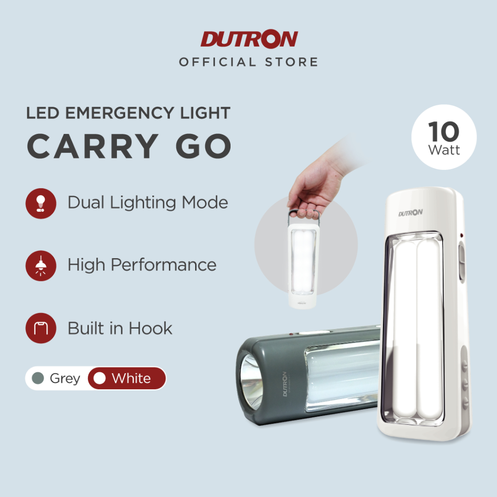 DUTRON Senter LED Carry Go Multifungsi 10W