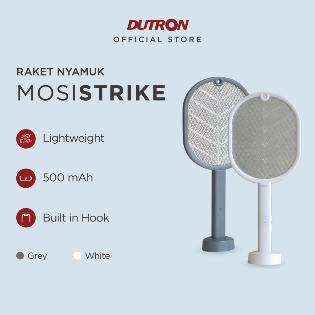 DUTRON Raket Nyamuk UV Mosistrike