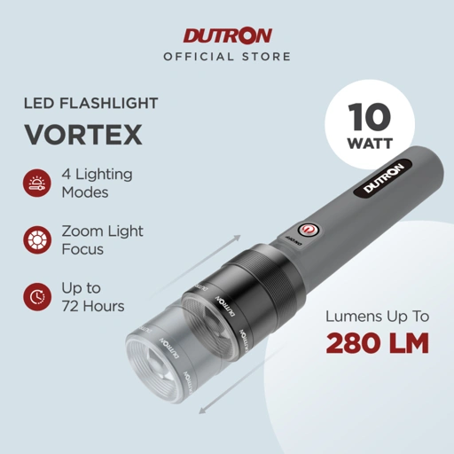 Image of DUTRON Vortex Senter ZOOM LED 10 Watt 
