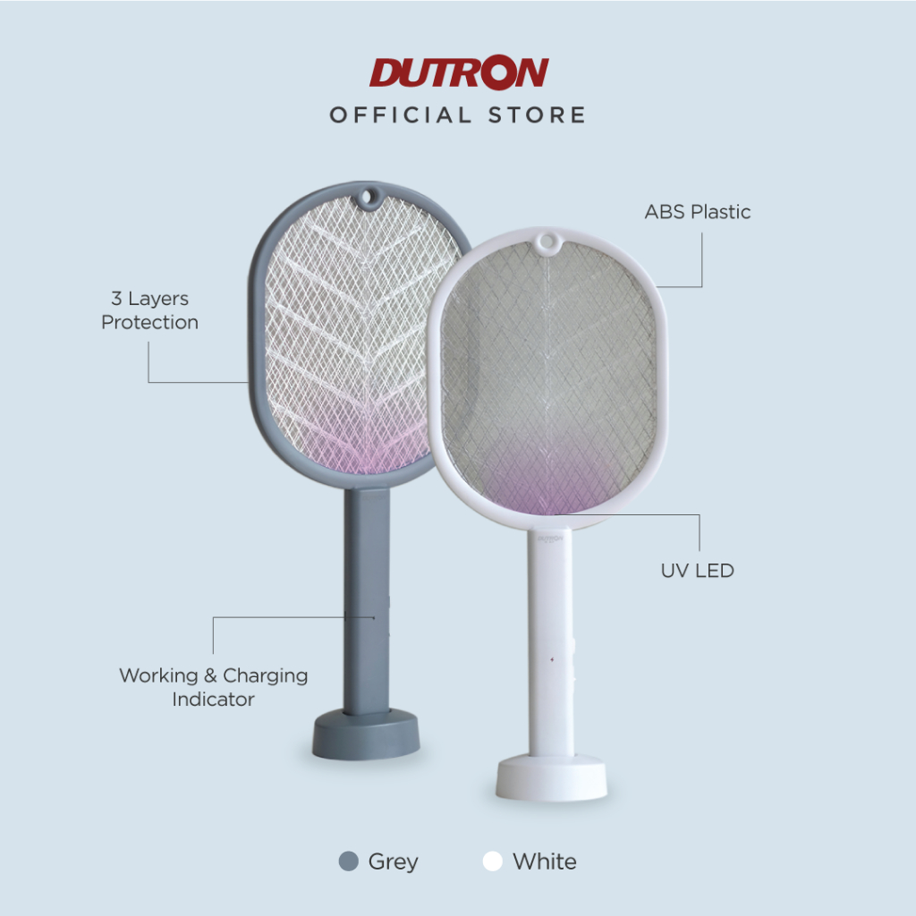 DUTRON Raket Nyamuk UV Mosistrike