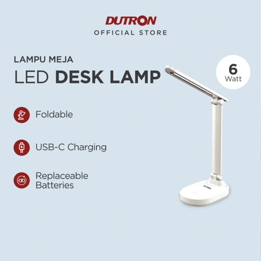 Image of DUTRON Lampu Meja Belajar LED Touch Screen