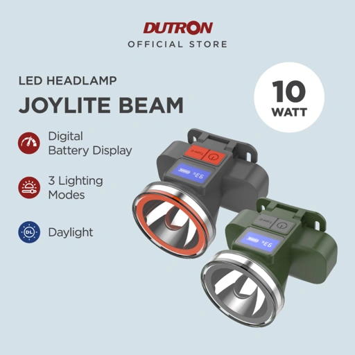 Image of DUTRON Senter Kepala LED Joylite Rechargeable Water Resistant 10 Watt