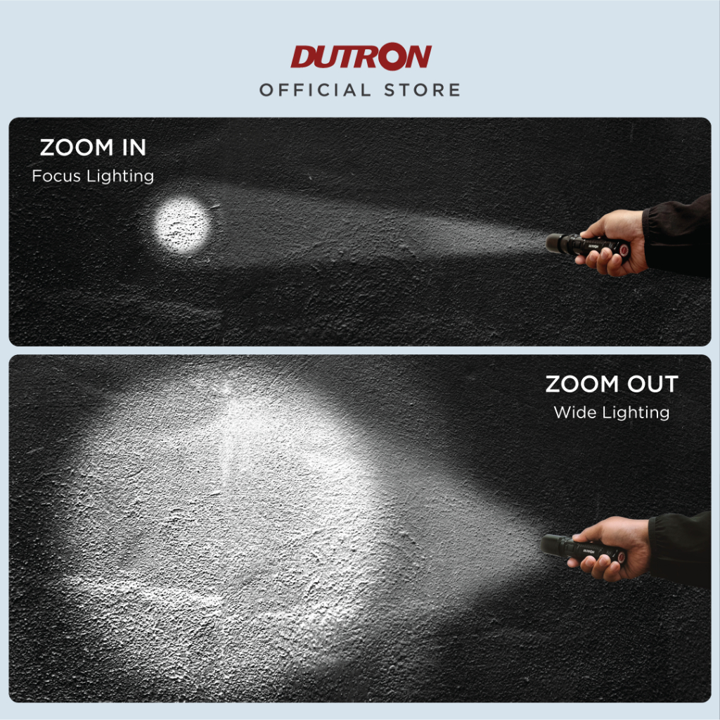 DUTRON Armor Senter LED Alumunium 20 Watt 