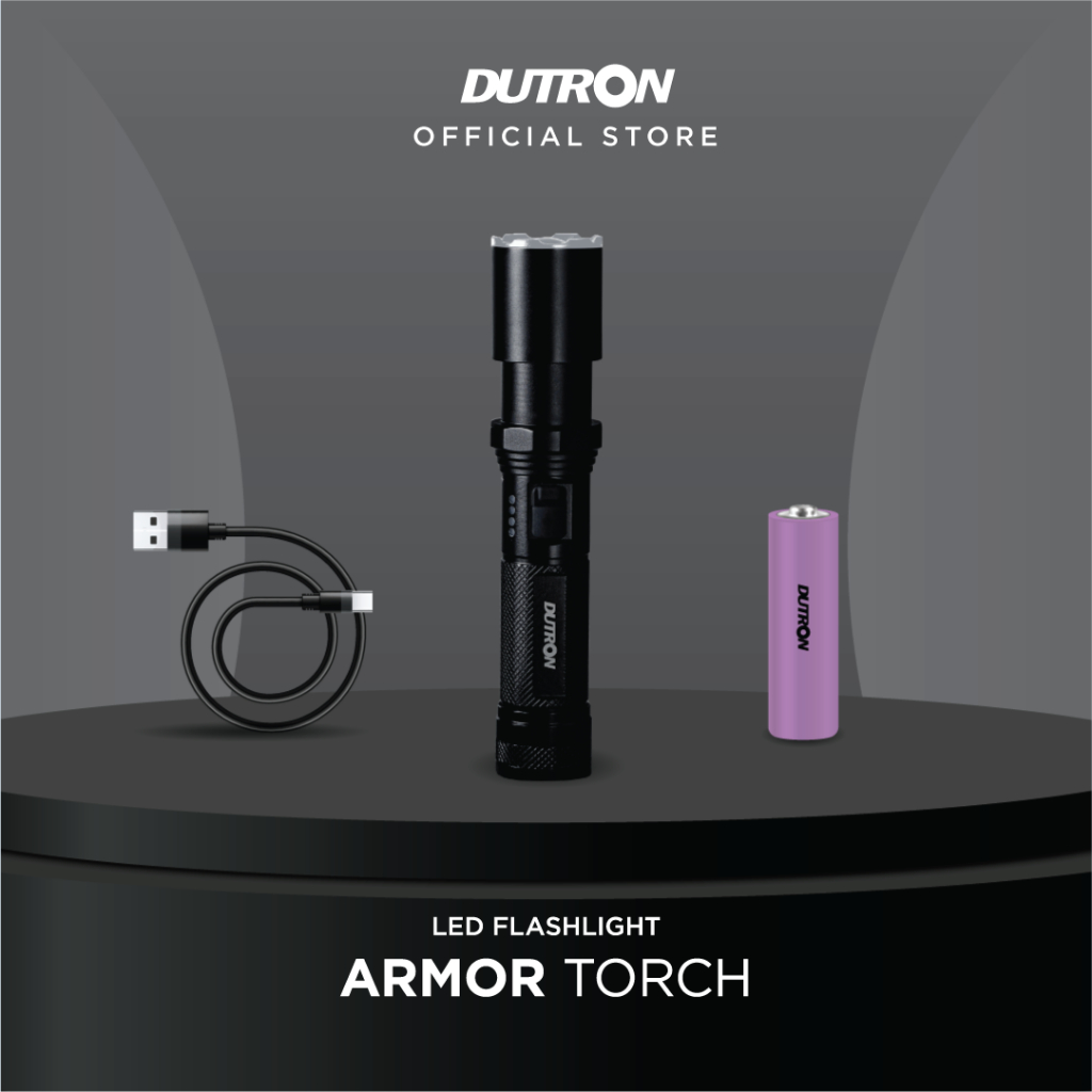 DUTRON Armor Senter LED Alumunium 20 Watt 