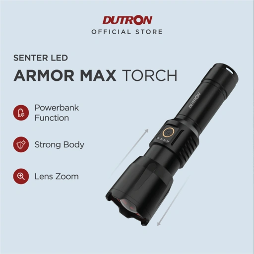 Image of DUTRON Armor Max Senter LED Alumunium 30 Watt