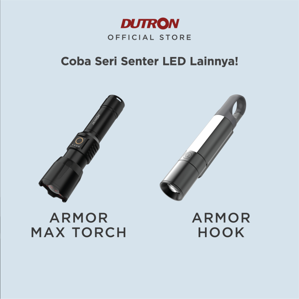 DUTRON Armor Senter LED Alumunium 20 Watt 