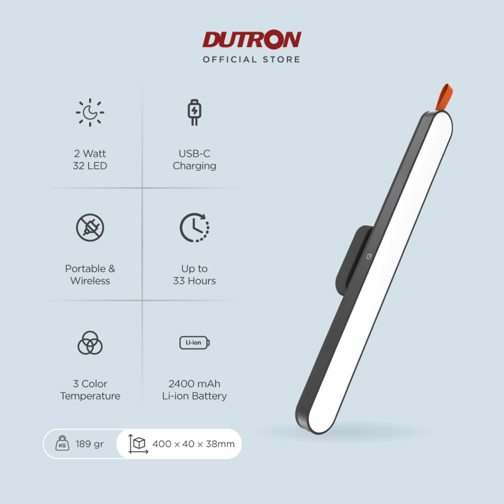 DUTRON LED Light Bar GO PLUS Magnetic Portable
