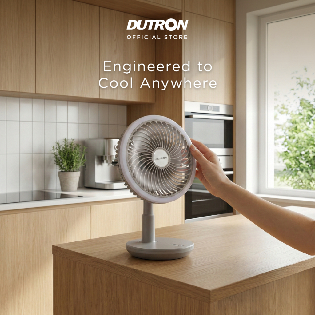 DUTRON Swift Breeze - Lampu Meja Kipas
