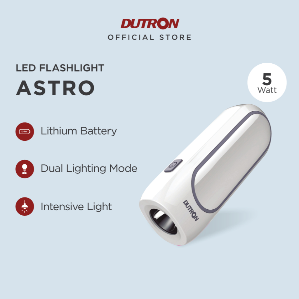 DUTRON Senter LED Emergency Astro 2 in 1