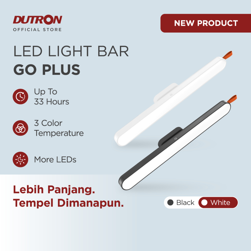 DUTRON LED Light Bar GO PLUS Magnetic Portable