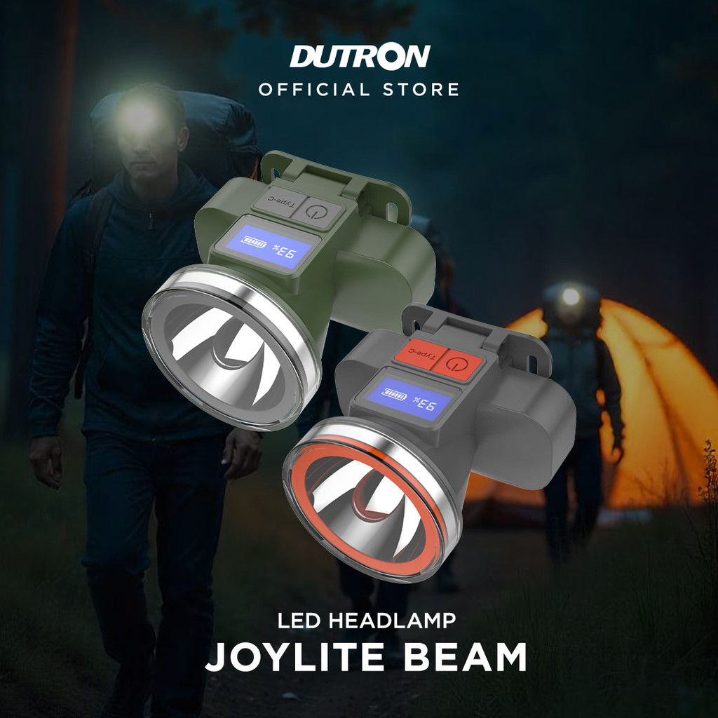 DUTRON Senter Kepala LED Joylite Rechargeable Water Resistant 10 Watt