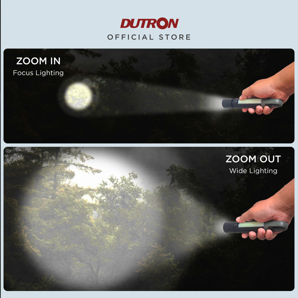DUTRON Armor Hook Senter LED Alumunium 20 Watt