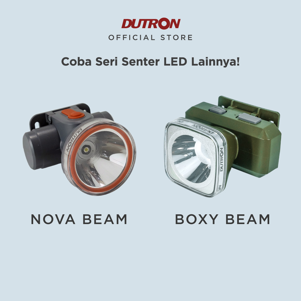 DUTRON Senter Kepala LED Joylite Rechargeable Water Resistant 10 Watt