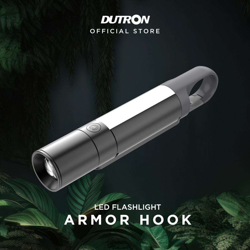 DUTRON Armor Hook Senter LED Alumunium 20 Watt
