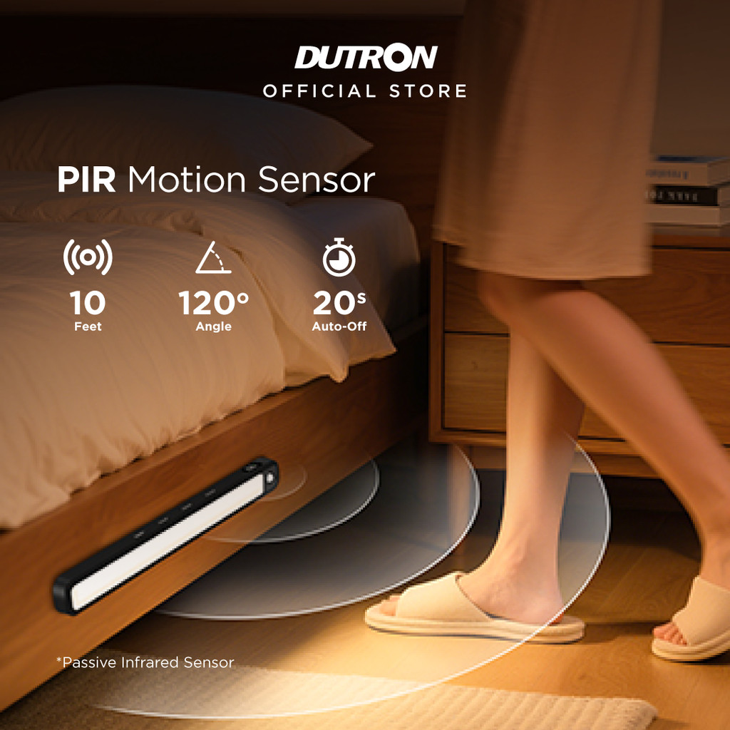 DUTRON LED Light Bar Sensa Sensor Gerak Portable