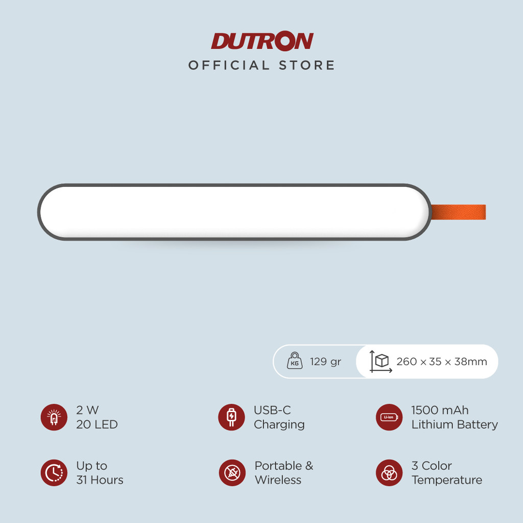 DUTRON LED Light Bar GO Magnetic Portable