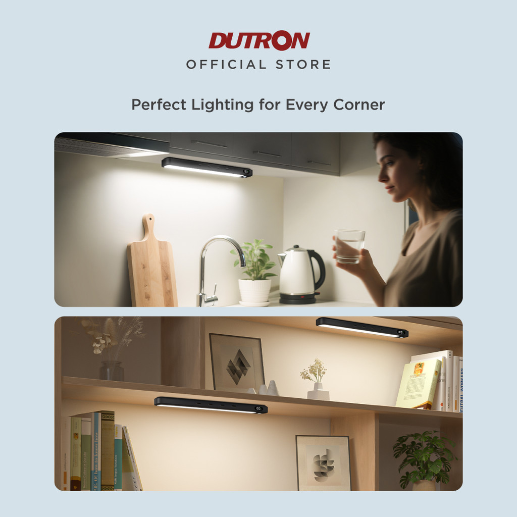 DUTRON LED Light Bar Sensa Sensor Gerak Portable