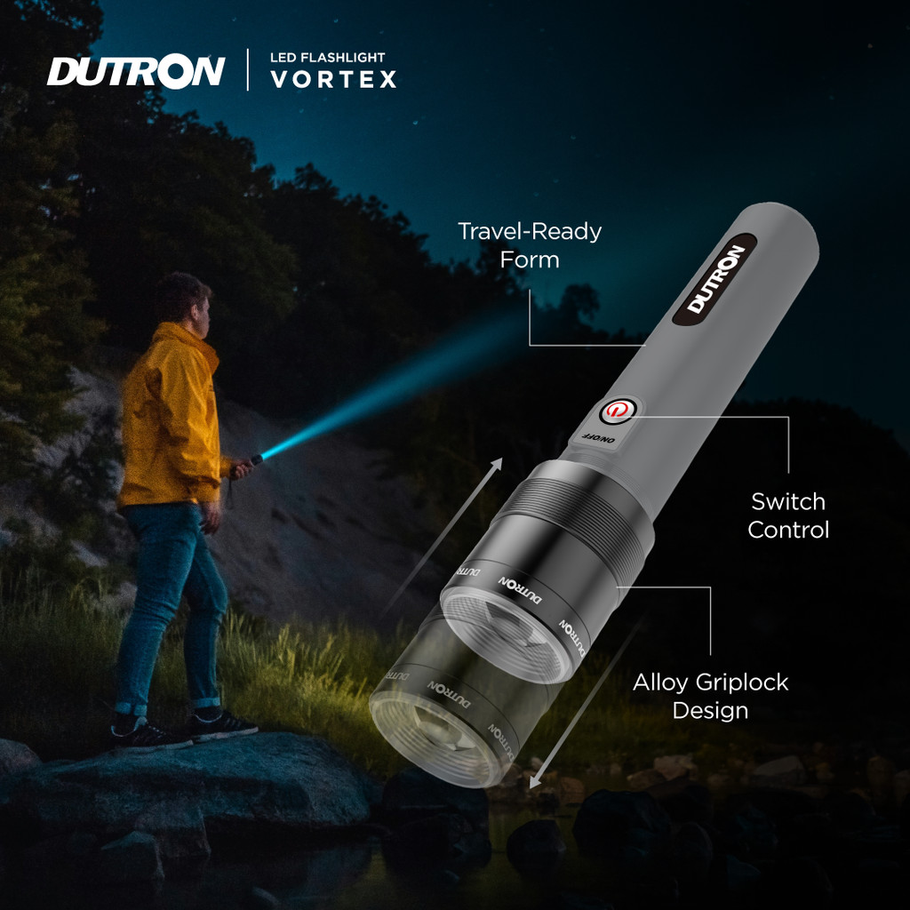 DUTRON Vortex Senter ZOOM LED 10 Watt