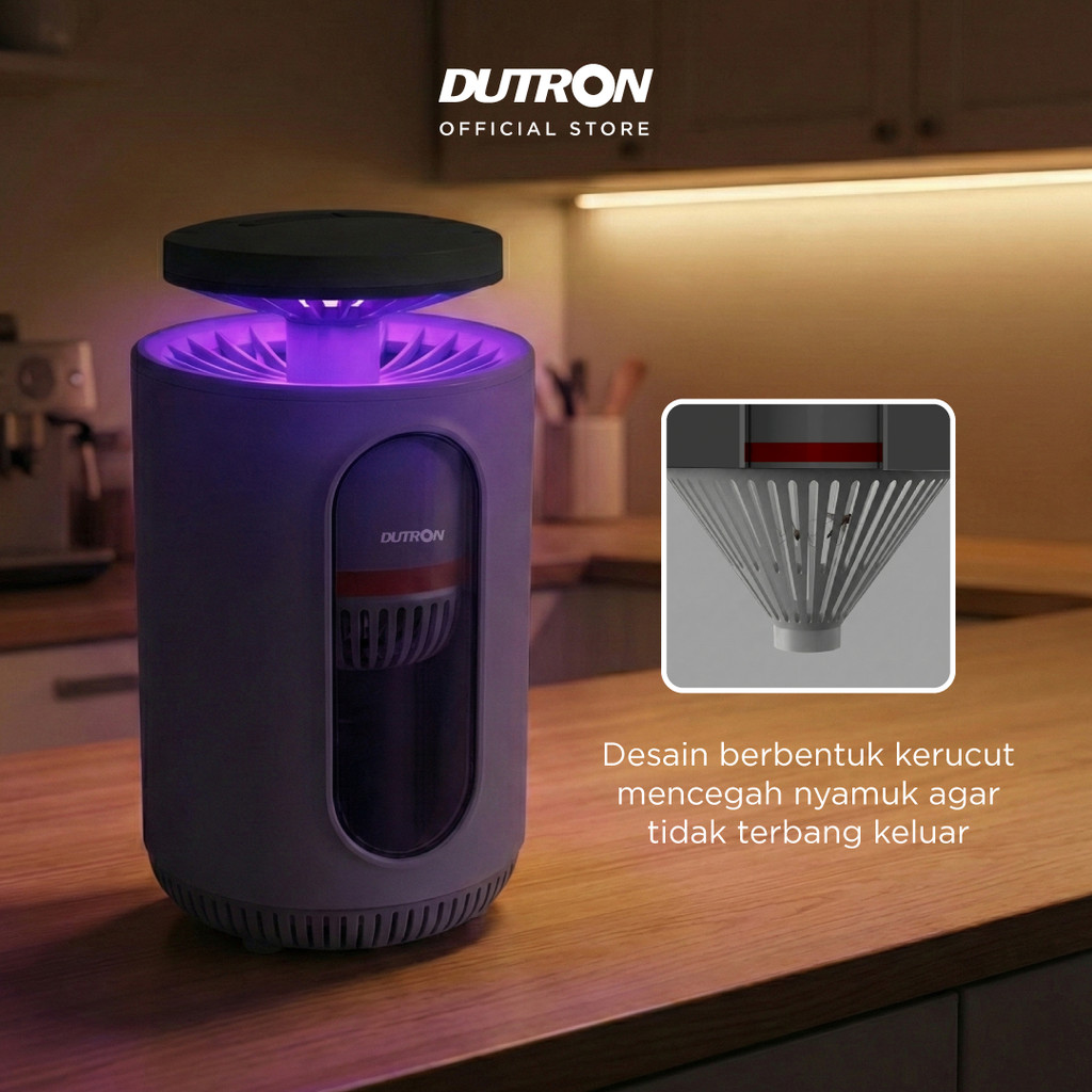 DUTRON Mosishield Perangkap Nyamuk dengan UV LED