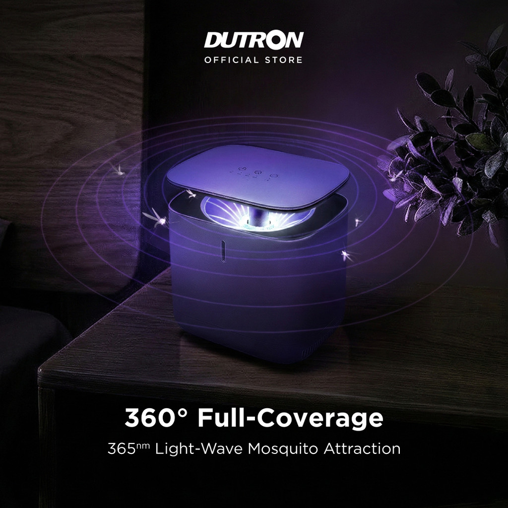 DUTRON Mositrap Perangkap Nyamuk dengan UV LED 