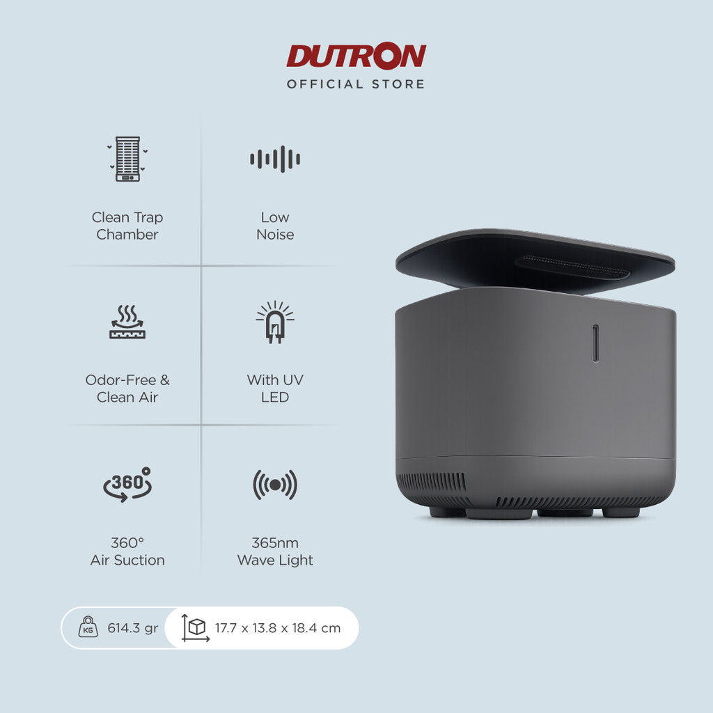 DUTRON Mositrap Perangkap Nyamuk dengan UV LED 