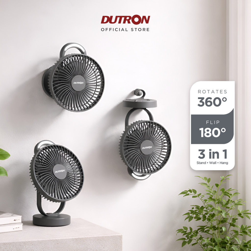 DUTRON Kipas Angin FLIP Breeze 3in1