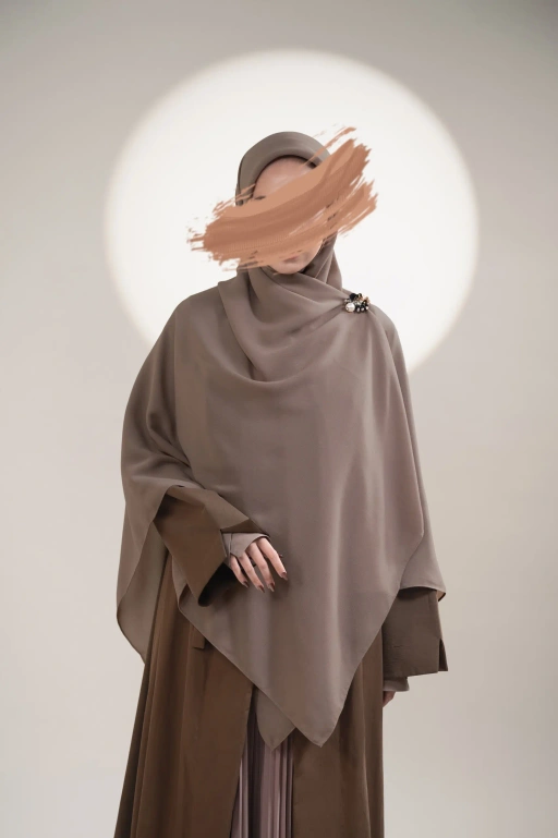 Image of SABYA SCARF BURNT SUGAR