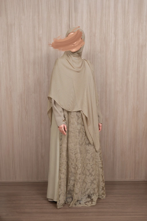 Image of SATU SET GAUN RENJANA TENUN