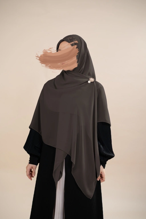 Image of AYANA SCARF ASHBROWN