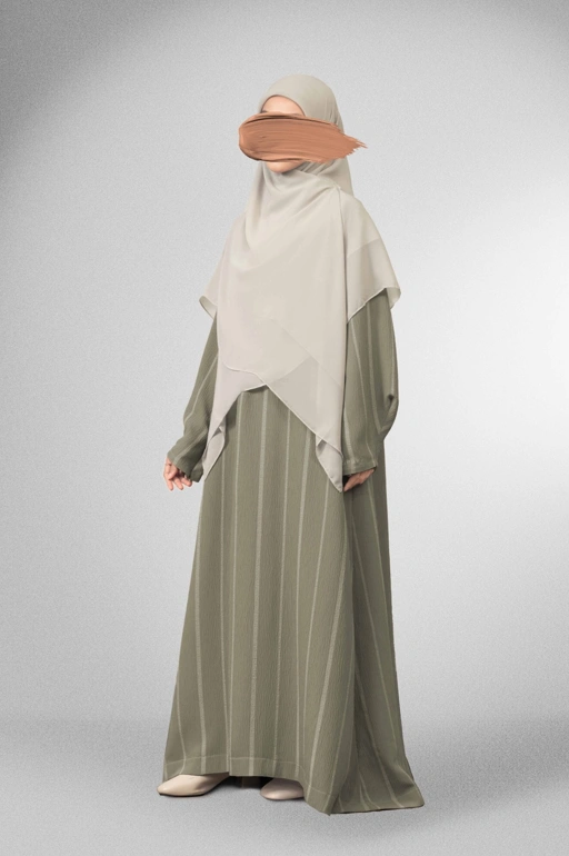 Image of IRIS BARAYA STRIPE OLIVE