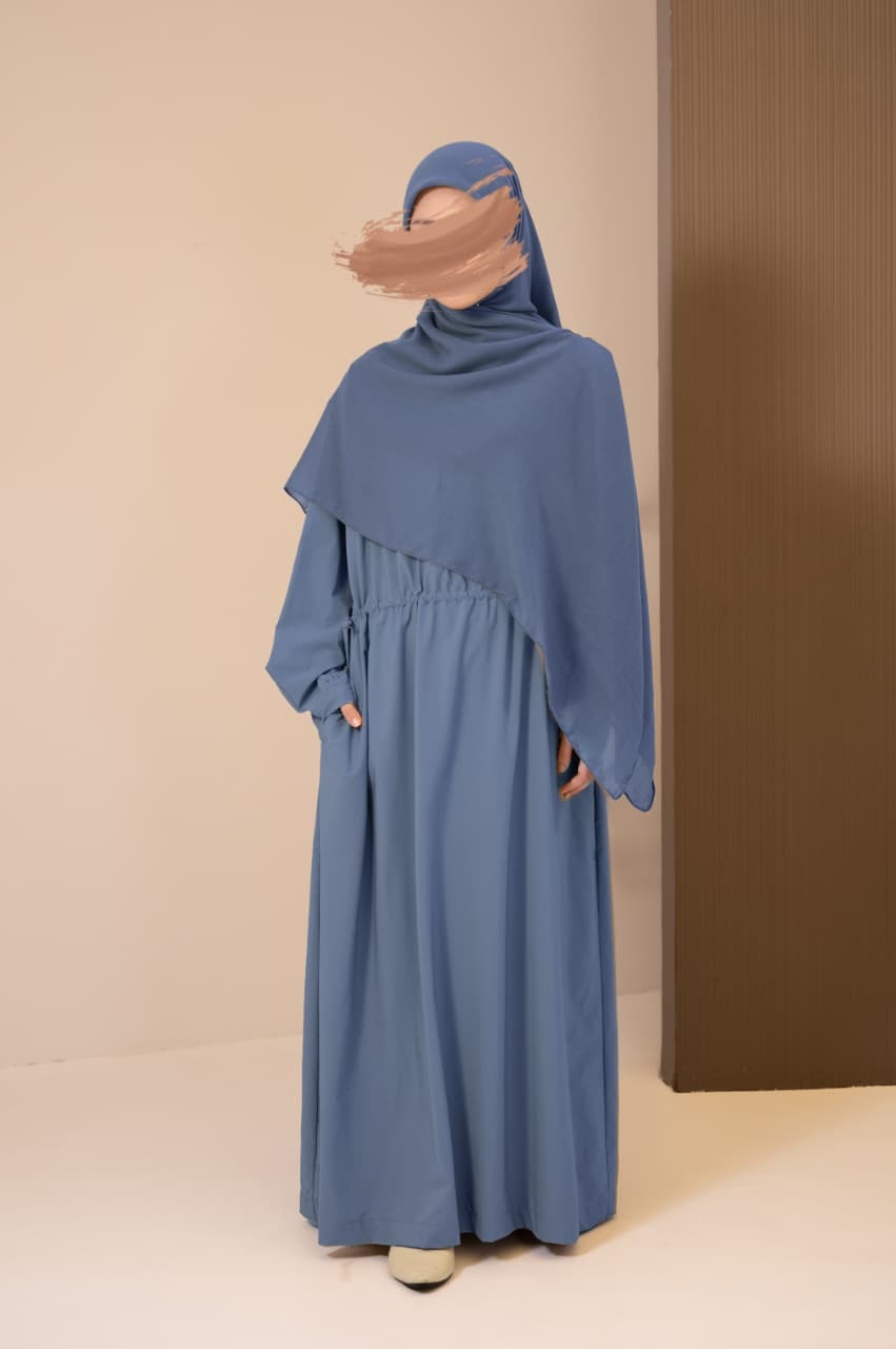 EVERYDAY DRAWSTRING DRESS