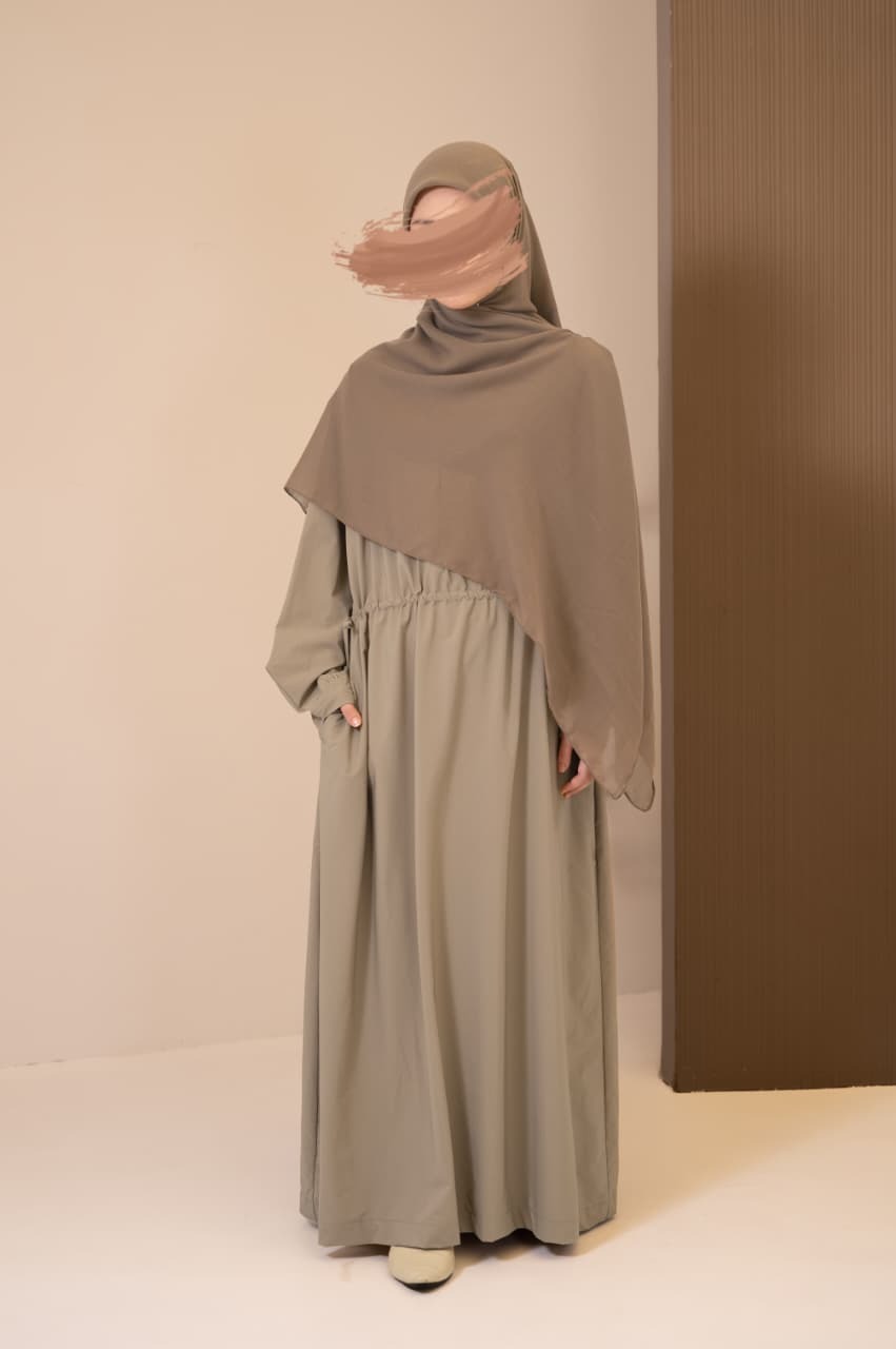 EVERYDAY DRAWSTRING DRESS