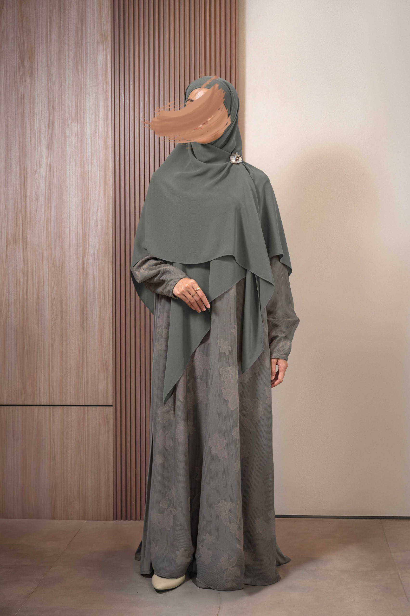 NAYAKA PLEATED DRESS